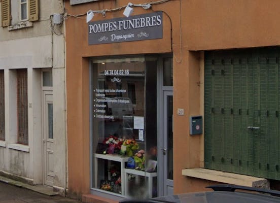 Photographie Pompes Funèbres Dupasquier de Tramayes