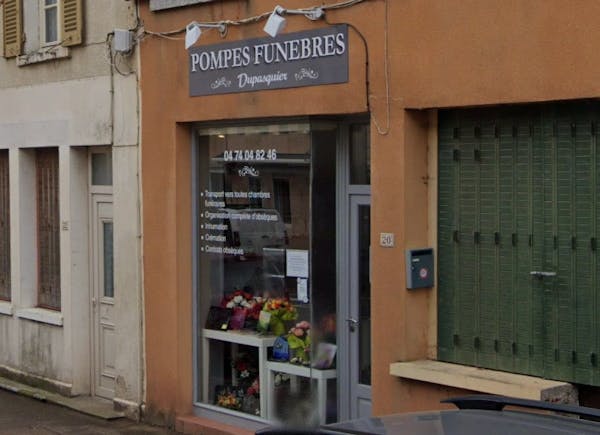 Photographie Pompes Funèbres Dupasquier de Tramayes