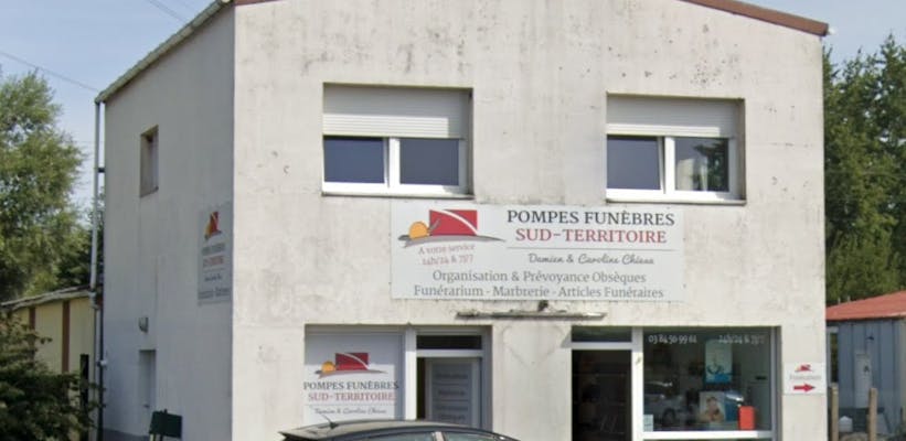 Photographie de la Pompes Funèbres Sud Territoire de Delle