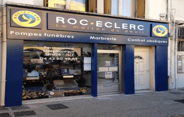 Photographie de la Pompes Funèbres Roc-Eclerc de Martigues