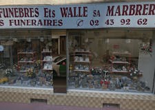 Devanture de Pompes Funèbres Walle