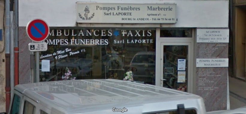 Photo de la Pompe Funèbre Pompes Funèbres Marbrerie Sarl Laporte
