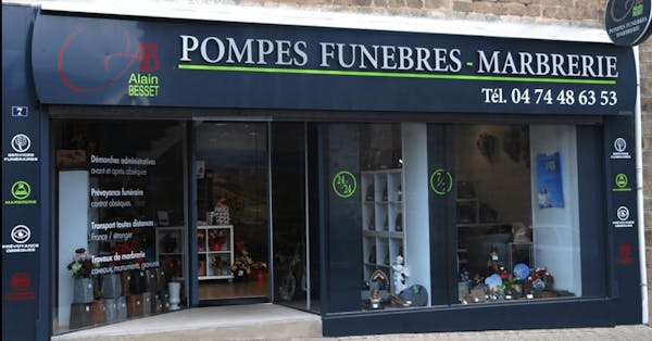 Photographie de la Pompes Funèbres Garnodon Alain Besset