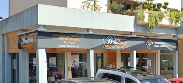 Photographie de la Pompes Funèbres Baudrion de Pontcharra