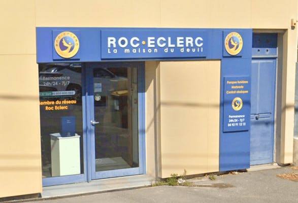 Photographie de la Pompes Funèbres Roc-Eclerc d'Antibes