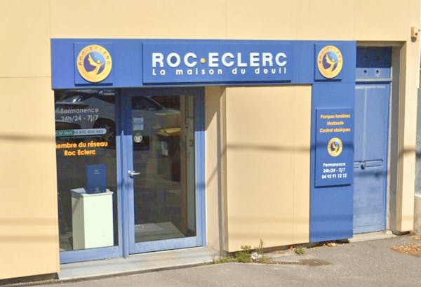 Photographie de la Pompes Funèbres Roc-Eclerc d'Antibes