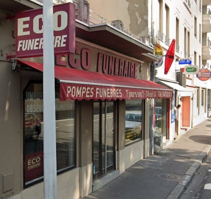 Photographie Eco funéraire de Lyon