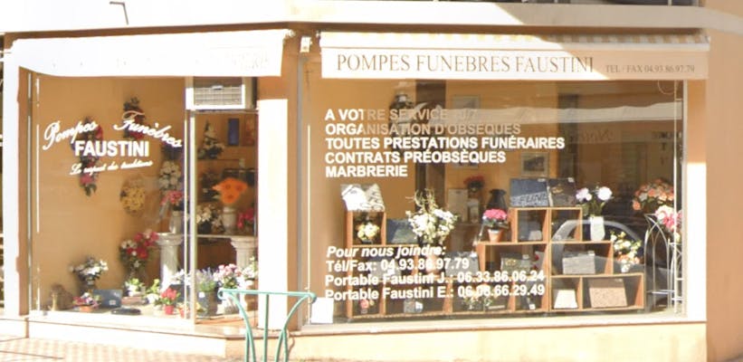 Photographie de la Pompes Funèbres Faustini