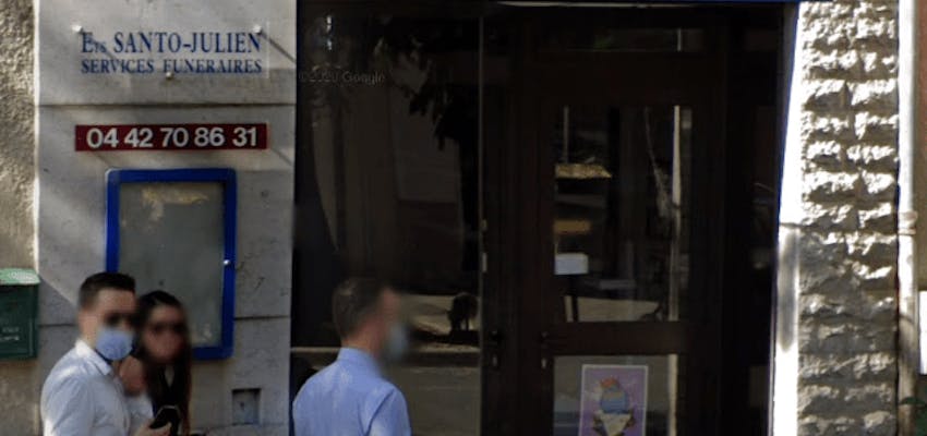 photo de l'agence Pompes Funèbres Santo Julien