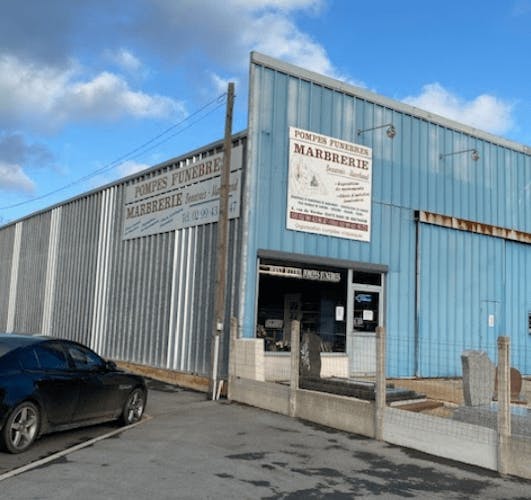 Photographie de la Pompes Funèbres Marbrerie Beautrais-Marchand de Bain-de-Bretagne