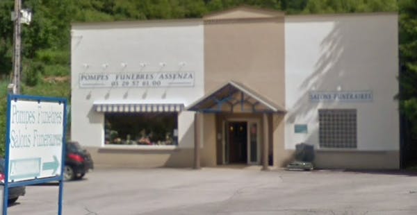 Photographie de la Pompes Funèbres Assenza de la ville de Senones