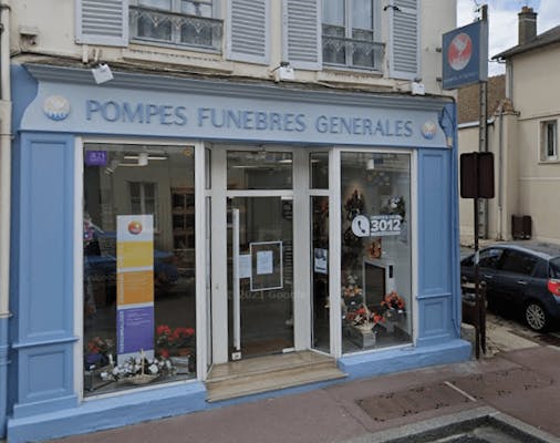 Photographie de la Pompes Funèbres Générales de Houdan