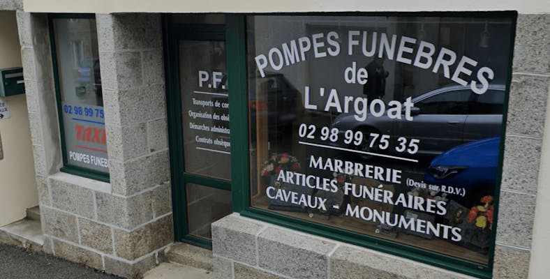 Photographie de Pompes Funéraires de L'Argoat