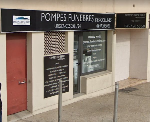 Photographie de la Pompes Funèbres des Collines de Nice