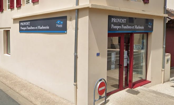 Photographie de la Pompes Funèbres et Marbrerie Provost de Huriel
