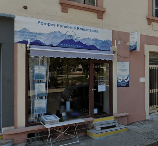 Photographie de la Pompes Funèbres Romanaises