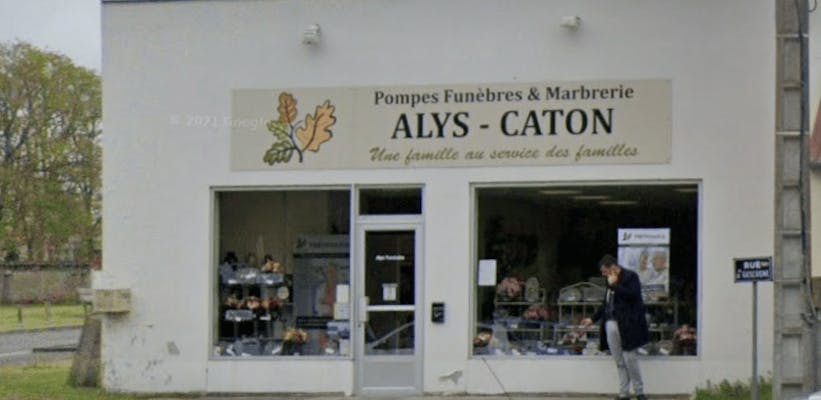 Photographie de la Pompes Funèbres Caton Alys