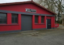 Devanture de Pompes Funèbres Damgé