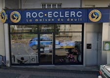Devanture de Pompes Funèbres Roc'Eclerc