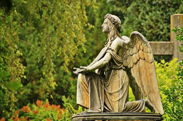 statue ange