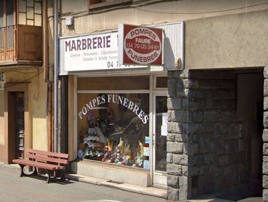 Photographie Pompes Funèbres et Marbrerie Faure de Fourneaux