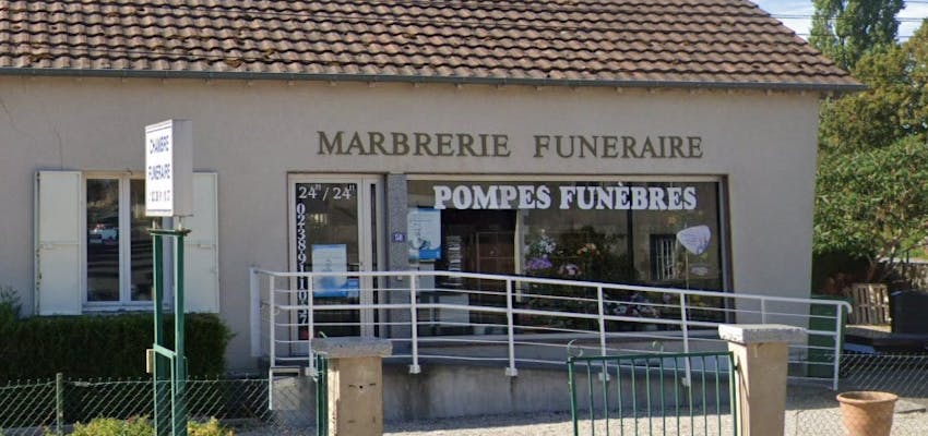 photo de l'agence Pompes funèbres Marbrerie Degrigny