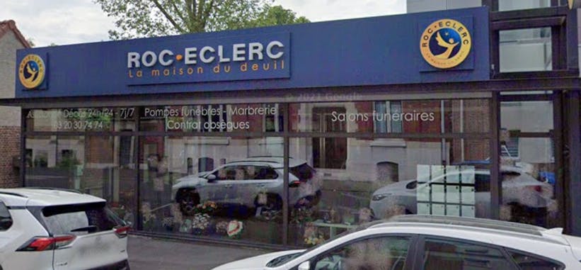 Photographie de la Pompes Funèbres Roc-Eclerc d'Armentières

