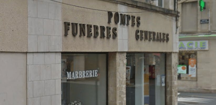 Photographie de la Pompes Funèbres Générales