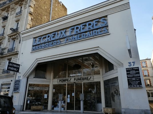 Photographie de Pompes Funèbres Lecreux Frères de Paris