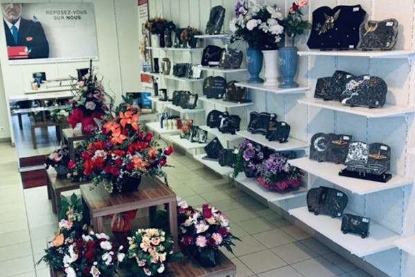 Photographie de la Pompes Funèbres Leylavergne de Loudun