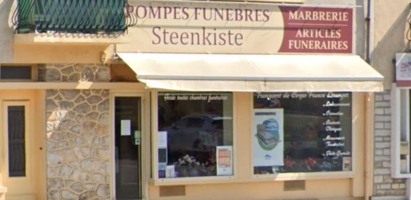 Photographie de la Pompes Funèbres et Marbrerie Steenkiste de Château-Arnoux-Saint-Auban