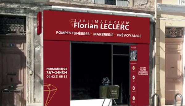 Photographie de la Pompes funèbres Sublimatorium FLorian Leclerc de Gardanne