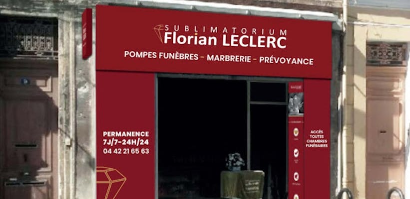 Photographie de la Pompes funèbres Sublimatorium FLorian Leclerc de Gardanne
