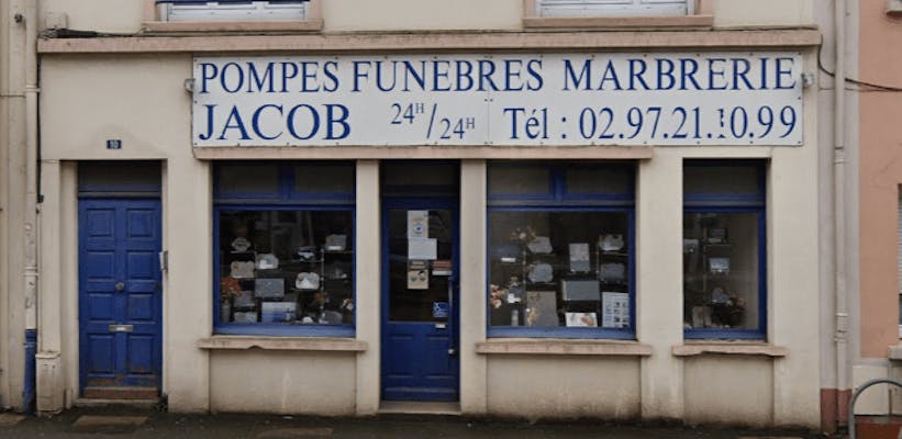 Photographie Pompes Funèbres et Marbrerie Jacob de Lorient