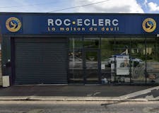 Devanture de Pompes Funèbres Roc-Eclerc