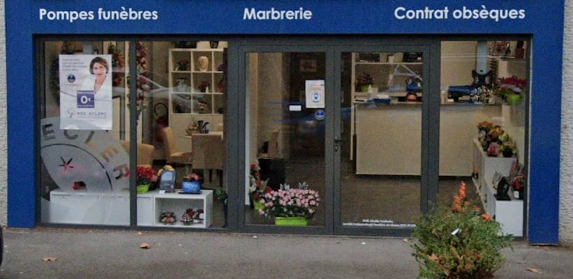Photographie de la Pompes Funèbres Roc-Eclerc de la ville de Montpellier