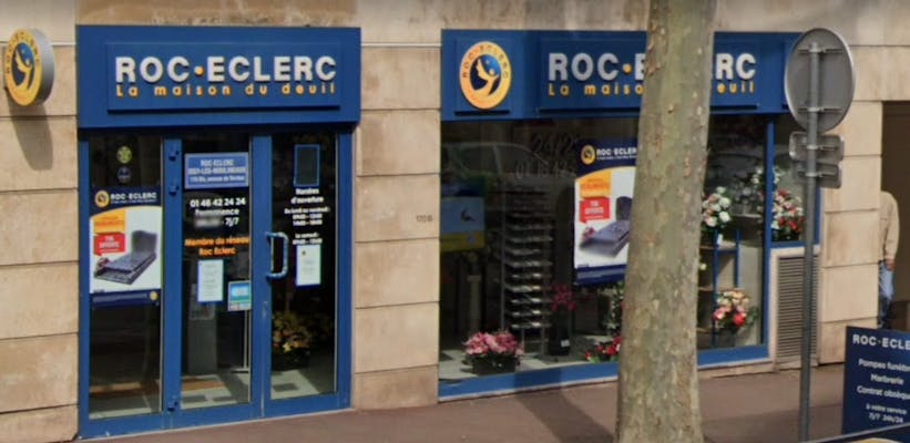 Photographie de la Pompes Funèbres ROC ECLERC d'Issy-les-Moulineaux