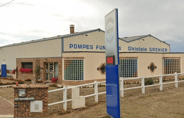 Photographie de la Pompes Funèbres Grenier Ghislain de Roye
