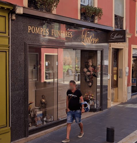 Photographie de la Pompes Funèbres Lutèce