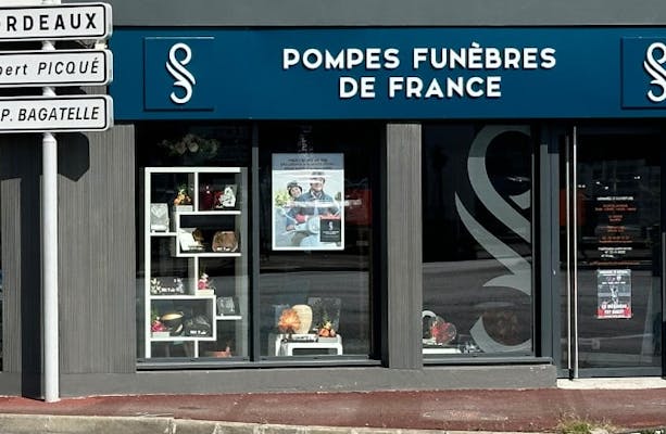 Photographie de la Pompes Funèbres de France de Bègles