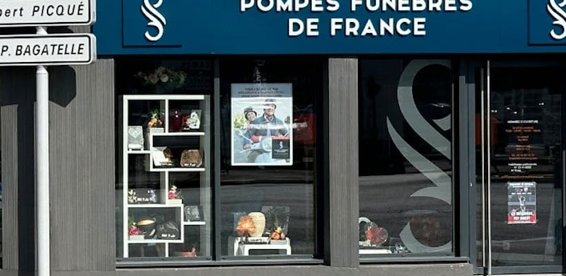 Photographie de la Pompes Funèbres de France de Bègles