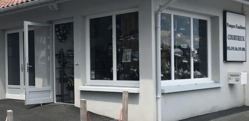 Photographie de la Pompes Funèbres Courtieux