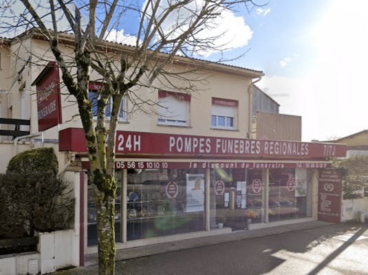 Photographie de la Pompes Funèbres Régionales de Pessac