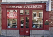 Devanture de Pompes Funèbres Vandenbossche Bruno