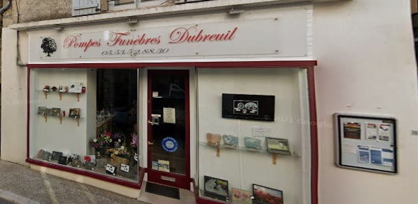 Photographie Pompes Funèbres DUBREUIL de Thiviers