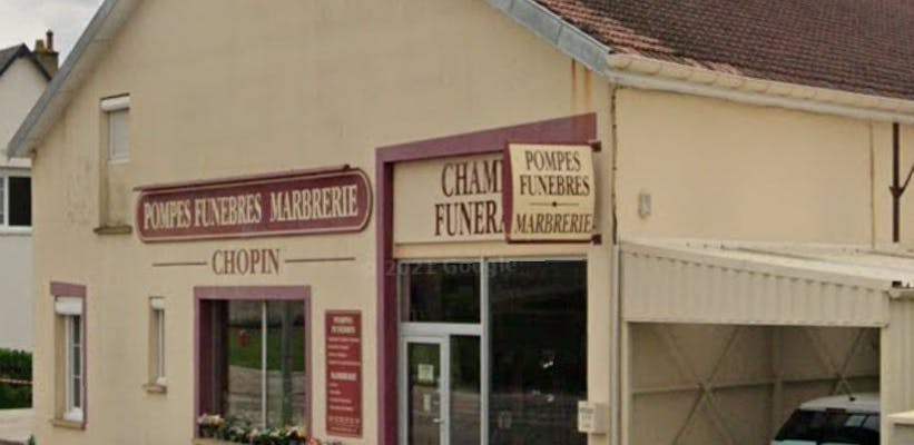 Photographie de la Pompes Funèbres Chopin de Verneuil-sur-Avre