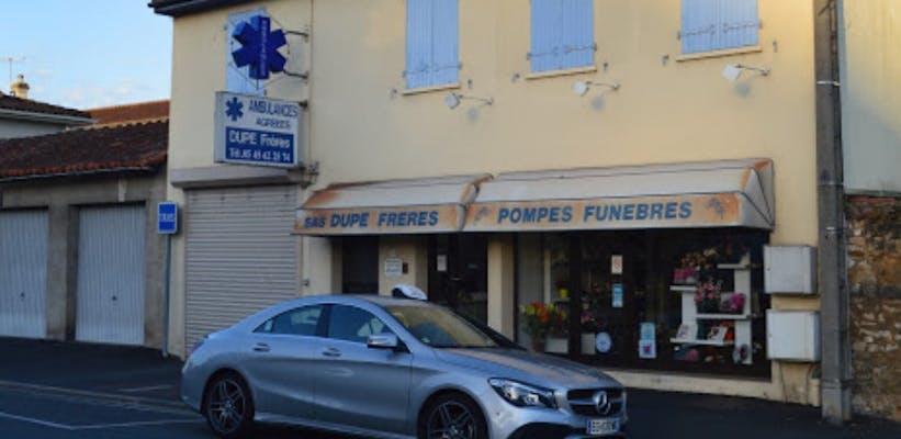 Photographie Pompes Funèbres Dupé Frères de La Rochefoucauld