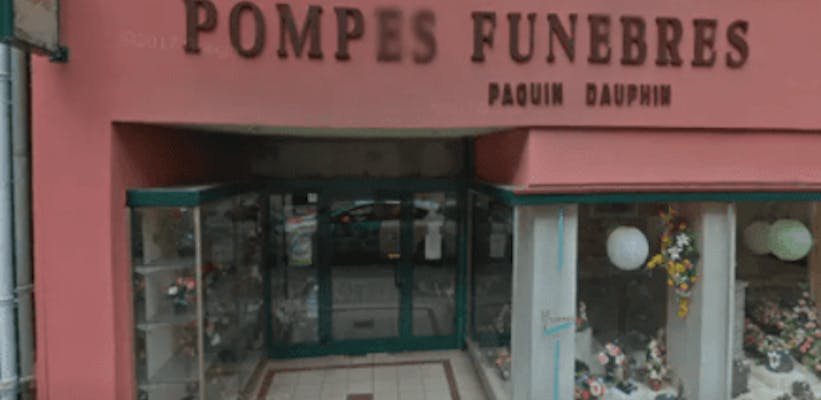 Photographie Pompes Funèbres Paquin Dauphin de Moyeuvre-Grande