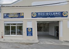 Devanture de Pompes Funèbres ROC-ECLERC Romilly