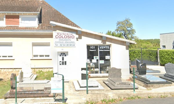 Photographie Marbrerie COLOSIO de Châtillon-sur-Indre